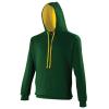 Varsity hoodie Forest Green/Gold