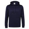 Sports polyester hoodie Oxford Navy