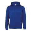 Sports polyester hoodie Royal Blue