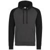 Baseball hoodie Charcoal/Jet Black