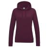 Women's College Hoodie Burgundy