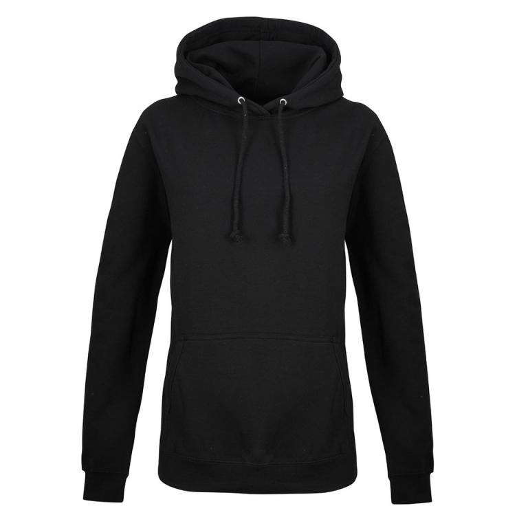 Women's College Hoodie Deep Black