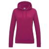 Women's College Hoodie Hot Pink