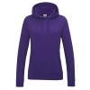 Women's College Hoodie Purple