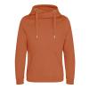 Cross neck hoodie Ginger Biscuit