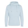 Cross neck hoodie Sky Blue