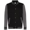 Varsity jacket Jet Black/Charcoal