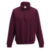 Sophomore ¼ zip sweatshirt Burgundy