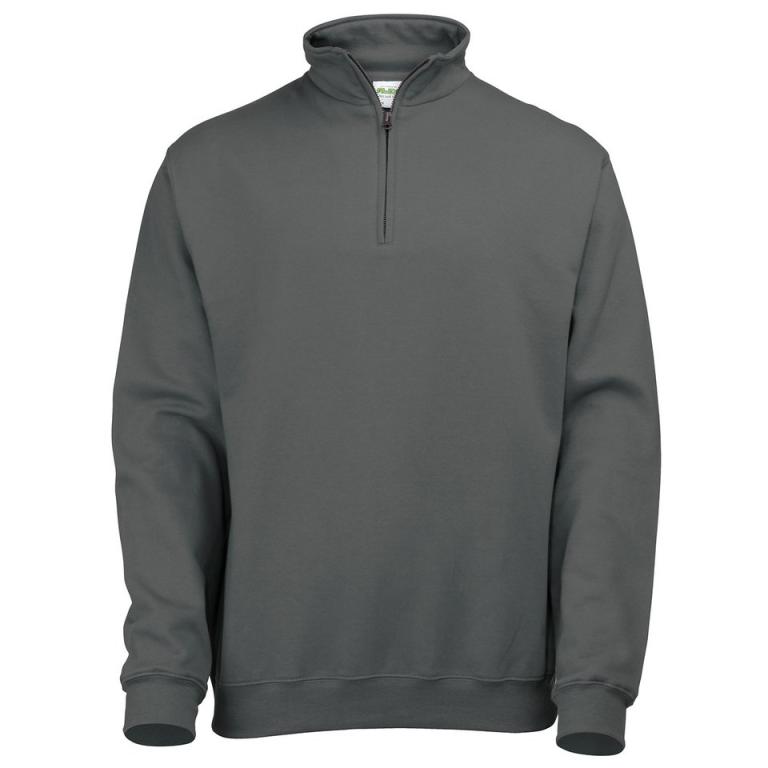 Sophomore ¼ zip sweatshirt Charcoal