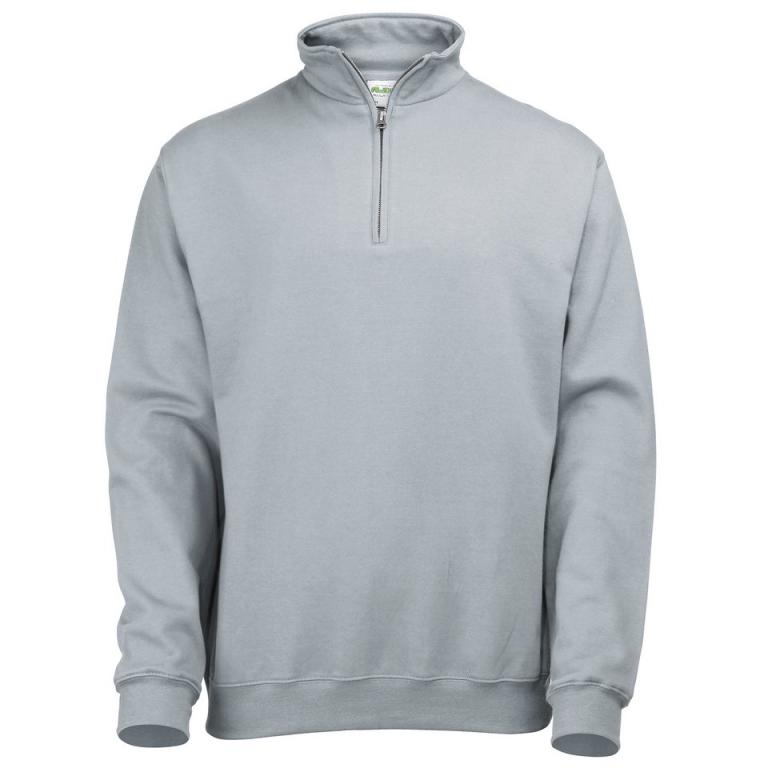 Sophomore ¼ zip sweatshirt Heather Grey