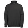 Sophomore ¼ zip sweatshirt Jet Black