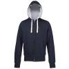 Chunky zoodie New French Navy (Grey Inner)