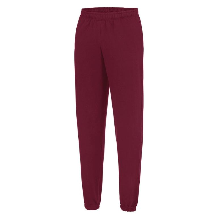 College cuffed sweatpants Burgundy