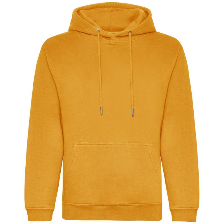 Organic hoodie Mustard