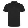 Triblend polo Heather Black