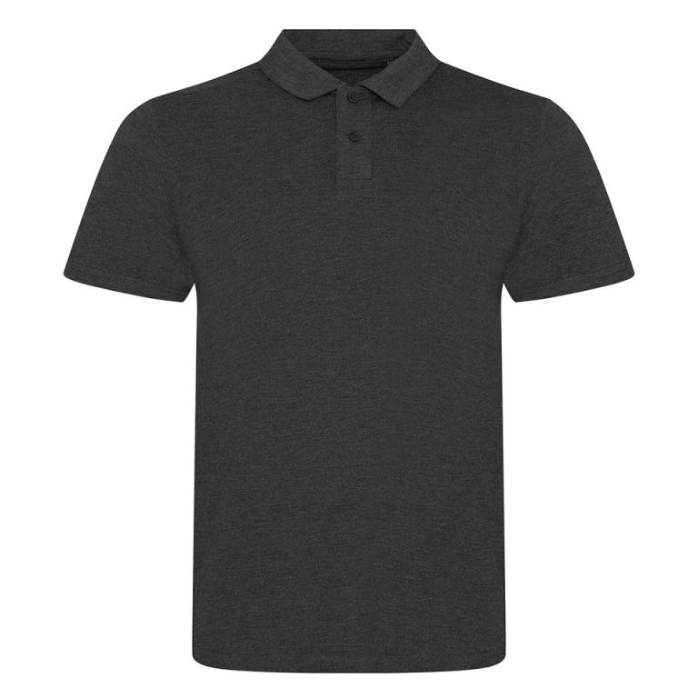 Triblend polo Heather Charcoal