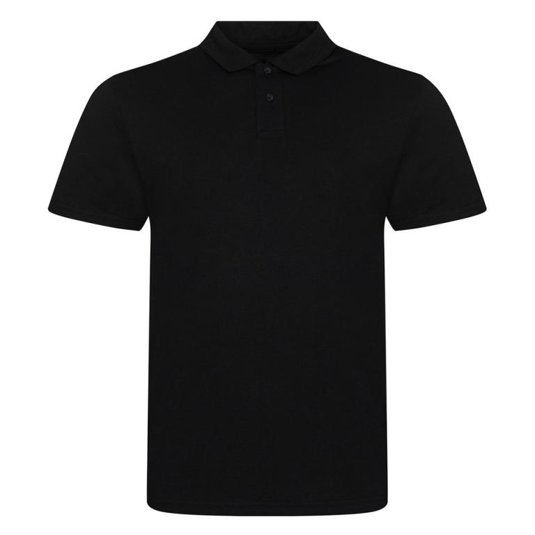 Triblend polo Solid Black