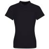 The 100 women's polo Deep Black