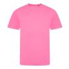 Electric triblend T Electric Pink