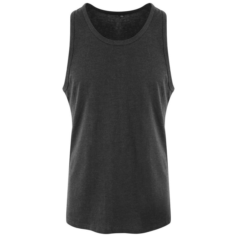 Triblend vest Heather Black