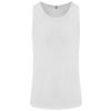 Triblend vest Solid White