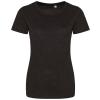 Women's triblend T Heather Black