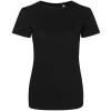 Women's triblend T Solid Black