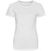 Women's triblend T Solid White