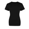 The 100 girlie T Deep Black