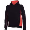 Kids pullover hoodie Black/Red