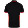 Panel polo Black/Red/White