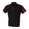 Club polo Black/Red