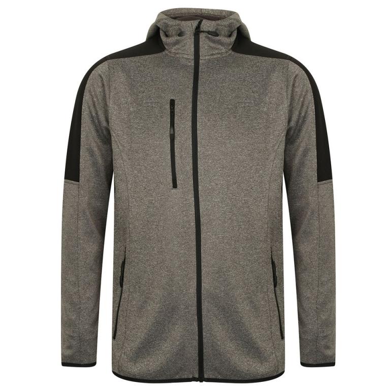 Active softshell jacket Dark Grey Marl/Black