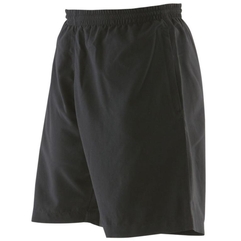 Microfibre shorts Black