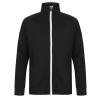 Kids knitted tracksuit top Black/White