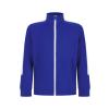 Kids knitted tracksuit top Royal/White