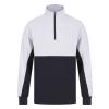 ¼-Tracksuit top Navy/White