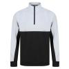 Kids ¼-tracksuit top Black/White