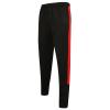 Knitted tracksuit pants Black/Red