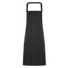 100% Organic Cotton Bib Apron Black