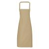 100% Organic Cotton Bib Apron Khaki