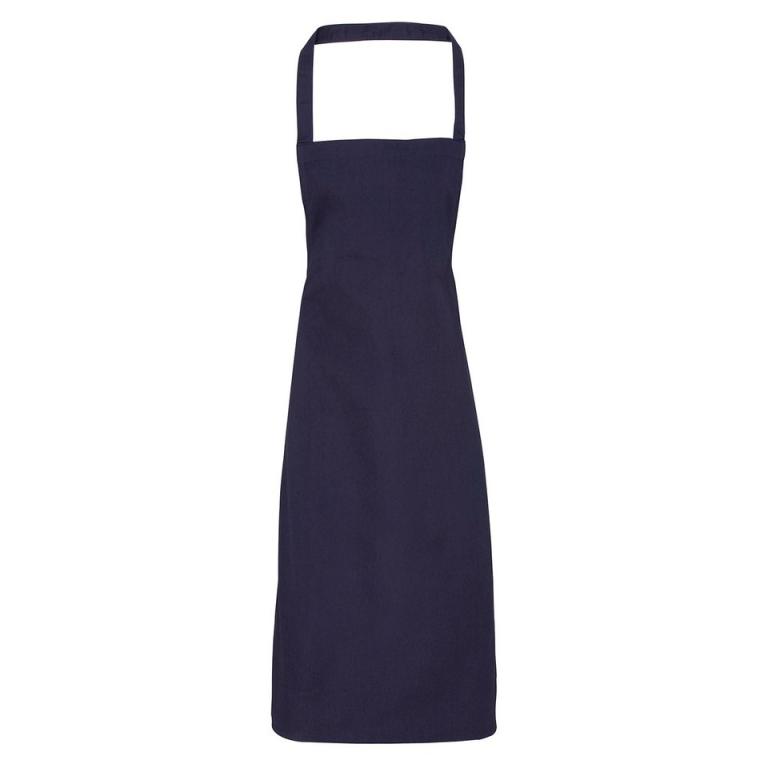 100% Organic Cotton Bib Apron Navy