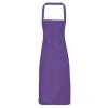 100% Organic Cotton Bib Apron Purple