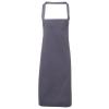 100% Organic Cotton Bib Apron Steel