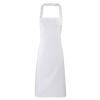 100% Organic Cotton Bib Apron White