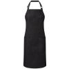 Cotton denim bib apron, organic and Fairtrade certified Indigo Denim