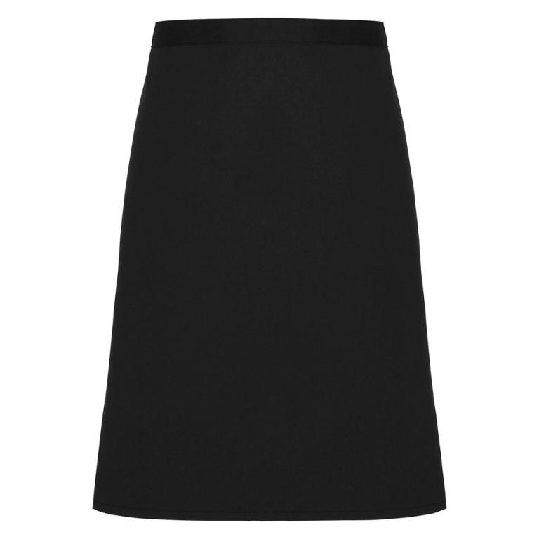 Cotton waist apron, organic and Fairtrade certified Black