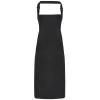 Waterproof bib apron Black