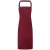 Waterproof bib apron Burgundy