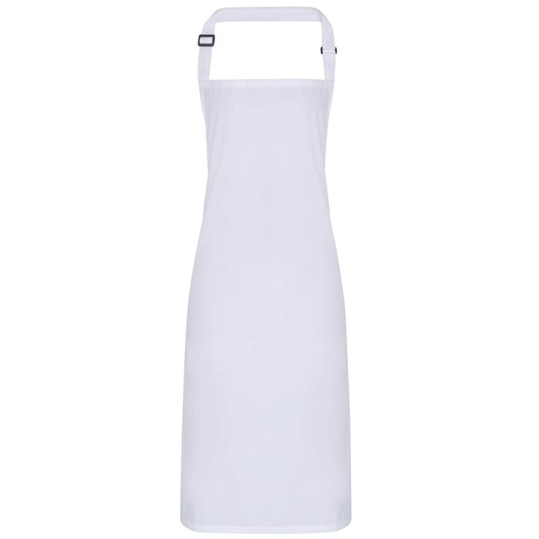 Waterproof bib apron White